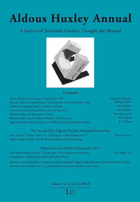 Aldous Huxley Annual (Volume 12/13)