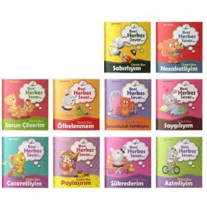Beni Herkes Sever Aktiviteli Degerler Egitimi Serisi - 10 Kitap