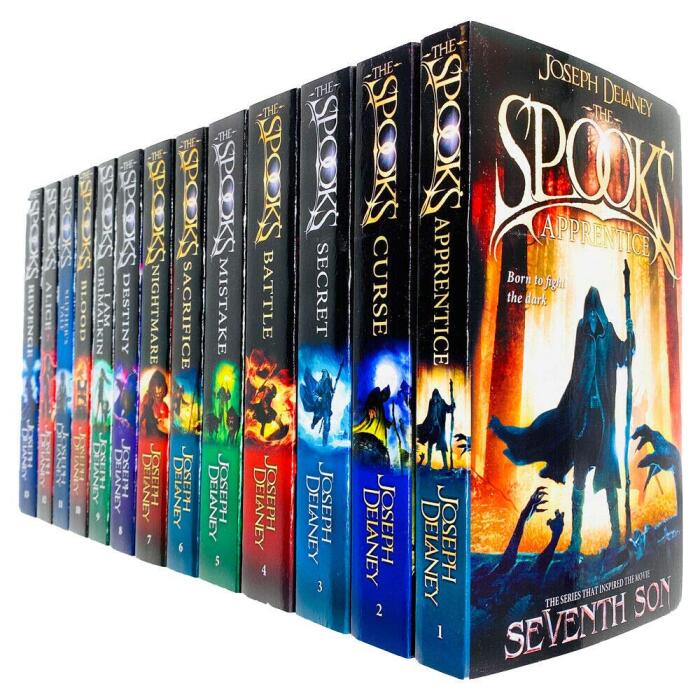 The Spooks Books 1 - 13 Complete Wardstone Chronicles Collection Set by Joseph Delaney