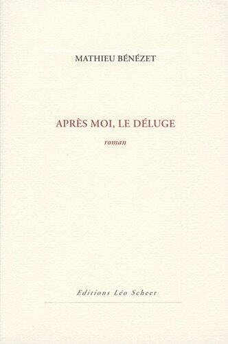 apres moi, le deluge