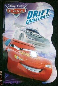 Disney Pixar Cars DRIFT CHALLENGE 9.25 x 6 Board Book
