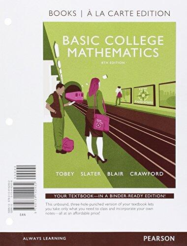 Basic College Mathematics (Books a la Carte Edition)