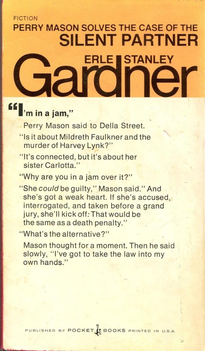 Case of the Silent Partner