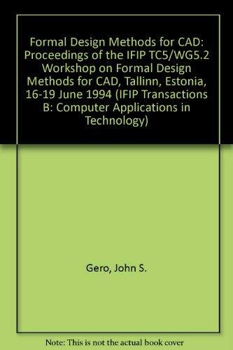 Formal Design Methods for CAD