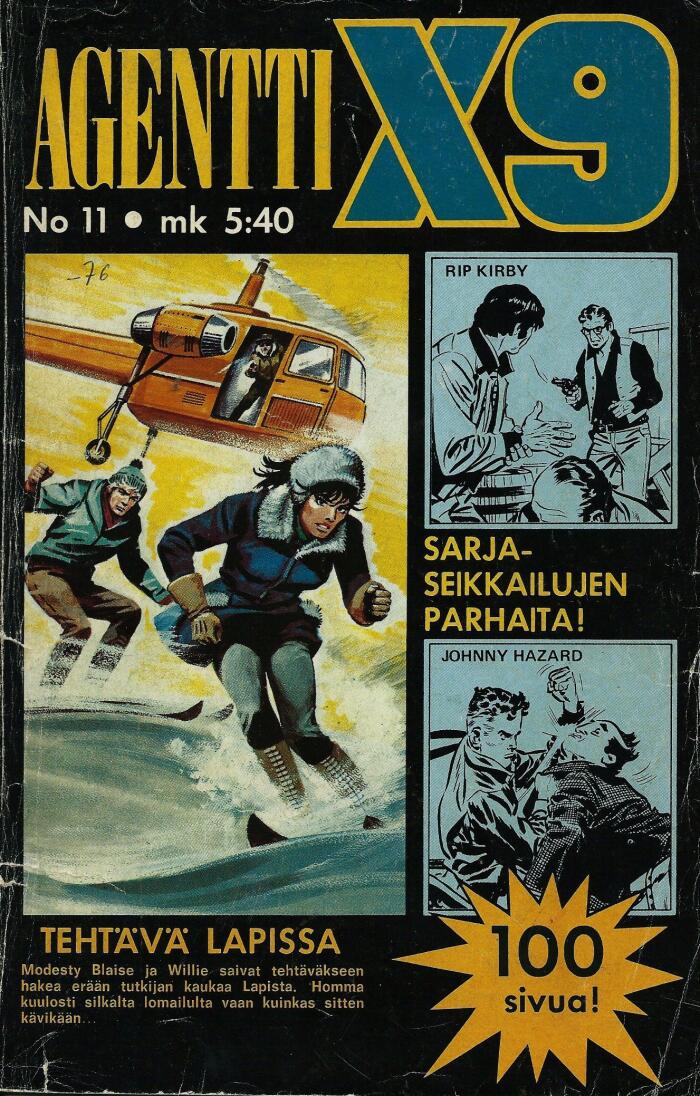 Agentti X9, #11/1976