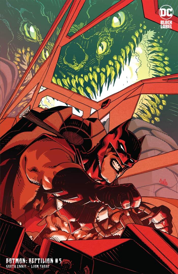Batman Reptilian #5 Cover B Variant Cully Hamner Cover By DC/Black Label