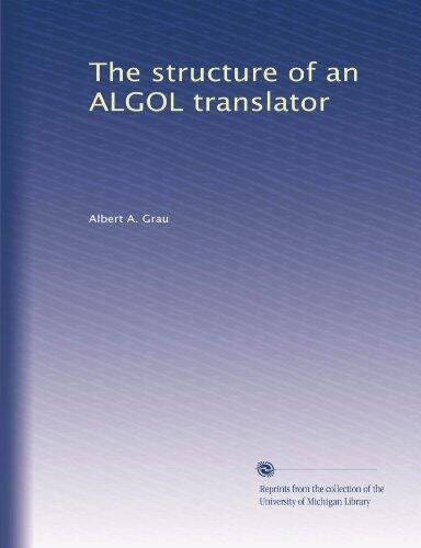 The Structure of an ALGOL Translator