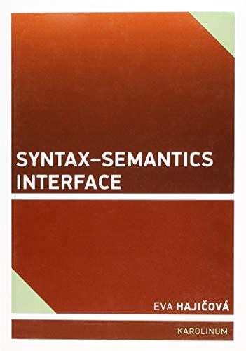 Syntax - Semantics Interface