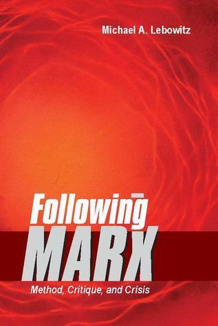Following Marx: Method, Critique, and Crisis