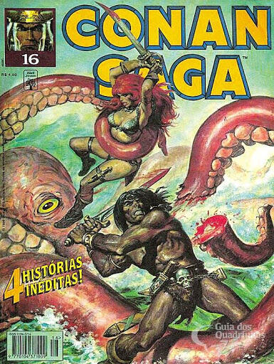 Conan Saga Nº 16 - 4 Histórias Inéditas!