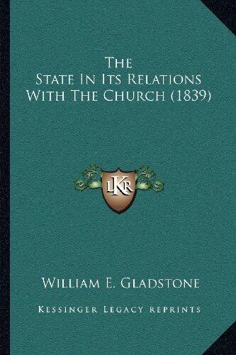 The State in Its Relations with the Church