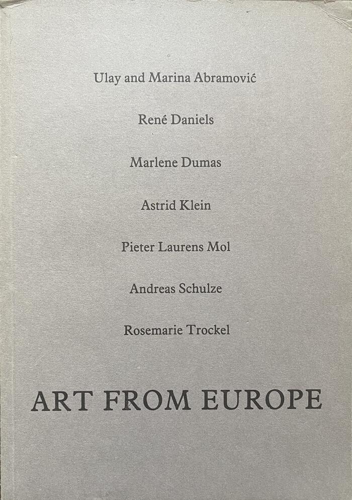 Art from Europe