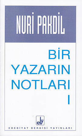 Bir Yazarın Notları I