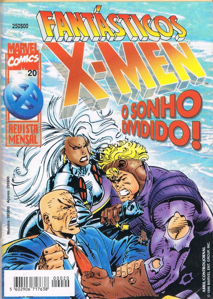 Fantásticos X-Men n° 20 - O Sonho Dividido!