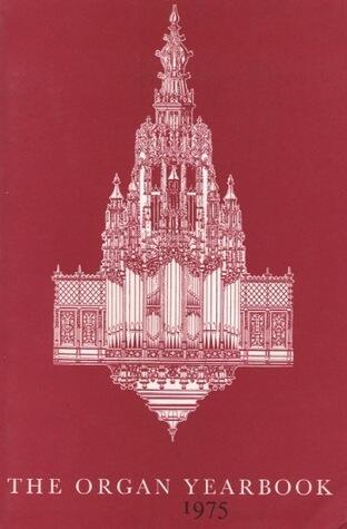 The organ yearbook 1975