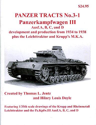 Panzerkampwagen III , Ausf.A, B, C, und D