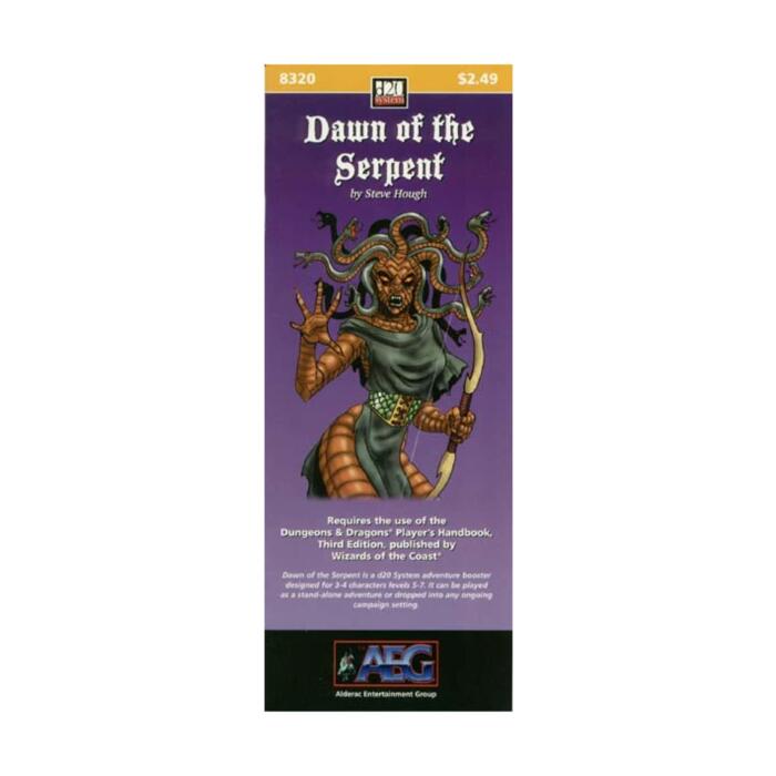 Dawn of the Serpent Dungeons & Dragons 3rd Edition Adventure.