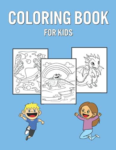 Coloring Book for Kids: Cute Colouring Notebook for Children - Great for Learning to Draw & Color