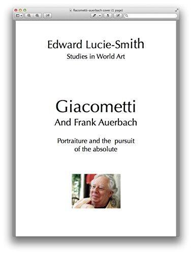 Giacometti and Frank Auerbach: Portraiture and the pursuit of the absolute