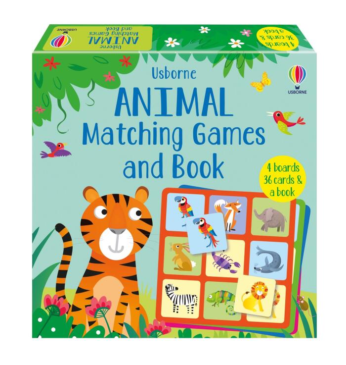Animal Matching Games an Book