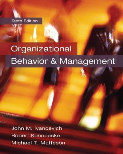 Organizational Behavior and Management 10th (Tenth)