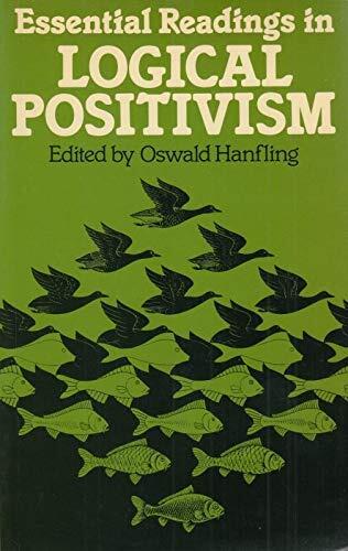 Essential Readings in Logical Positivism