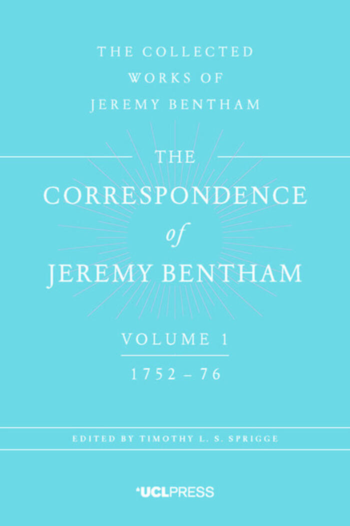 The Correspondence of Jeremy Bentham