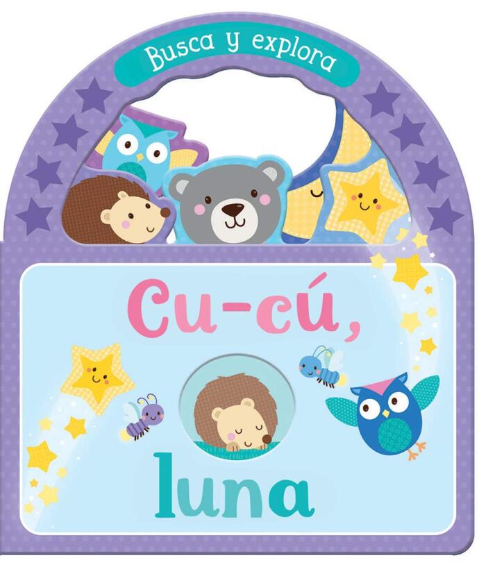 Cu-cú, luna (Children's Take-along Board Book With Peeks and Handle)