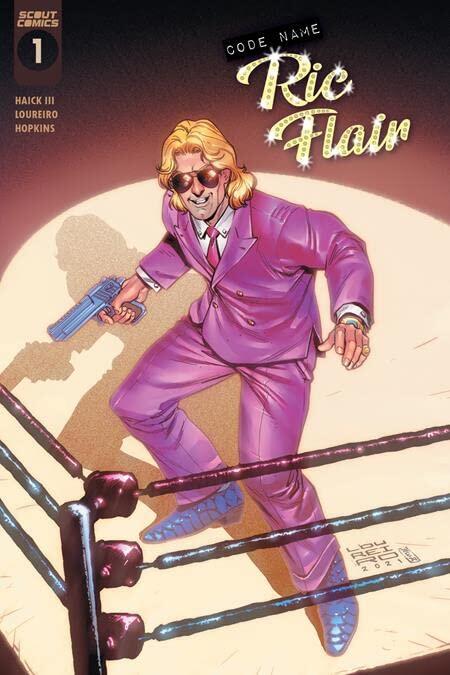 CODENAME RIC FLAIR MAGIC EIGHTBALL CVR A RAFAEL LOUREIRO