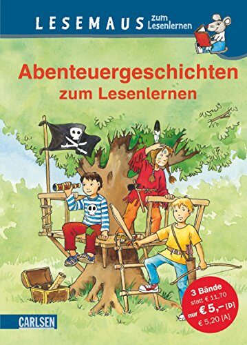 LESEMAUS zum Lesenlernen Sammelband 609: Abenteuergeschichten zum Lesenlernen