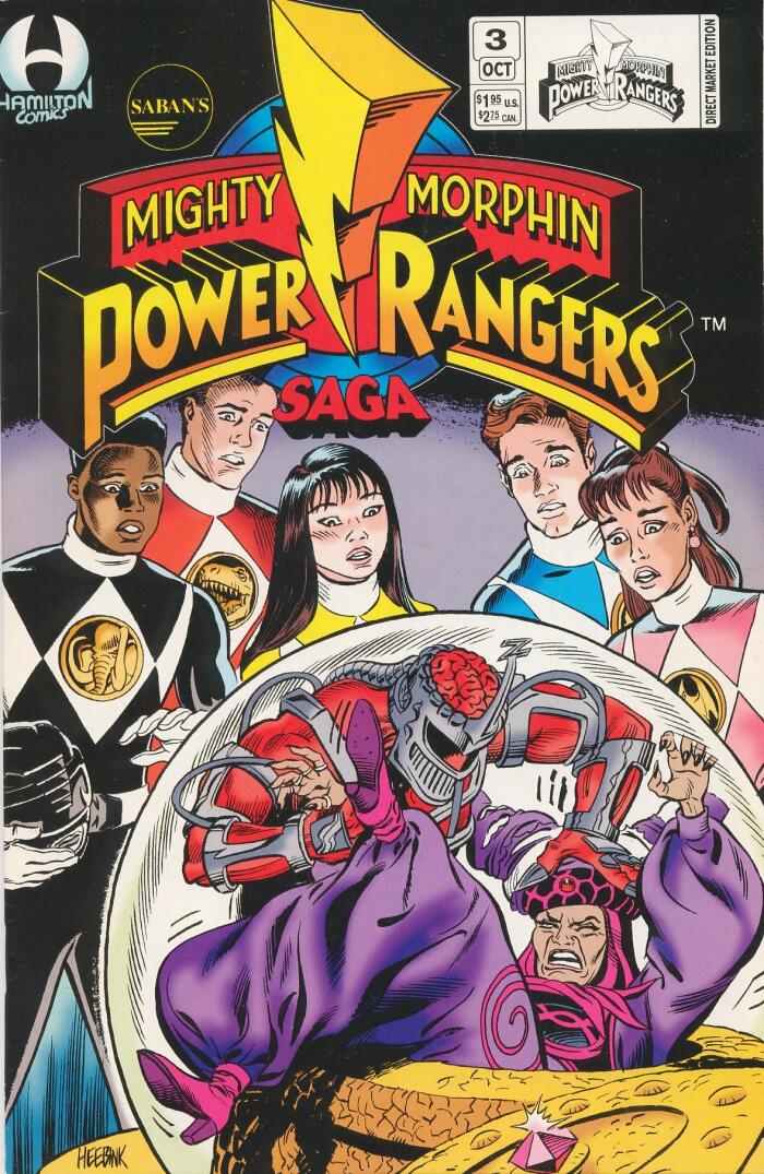 Saban's Mighty Morphin Power Rangers: Saga #3