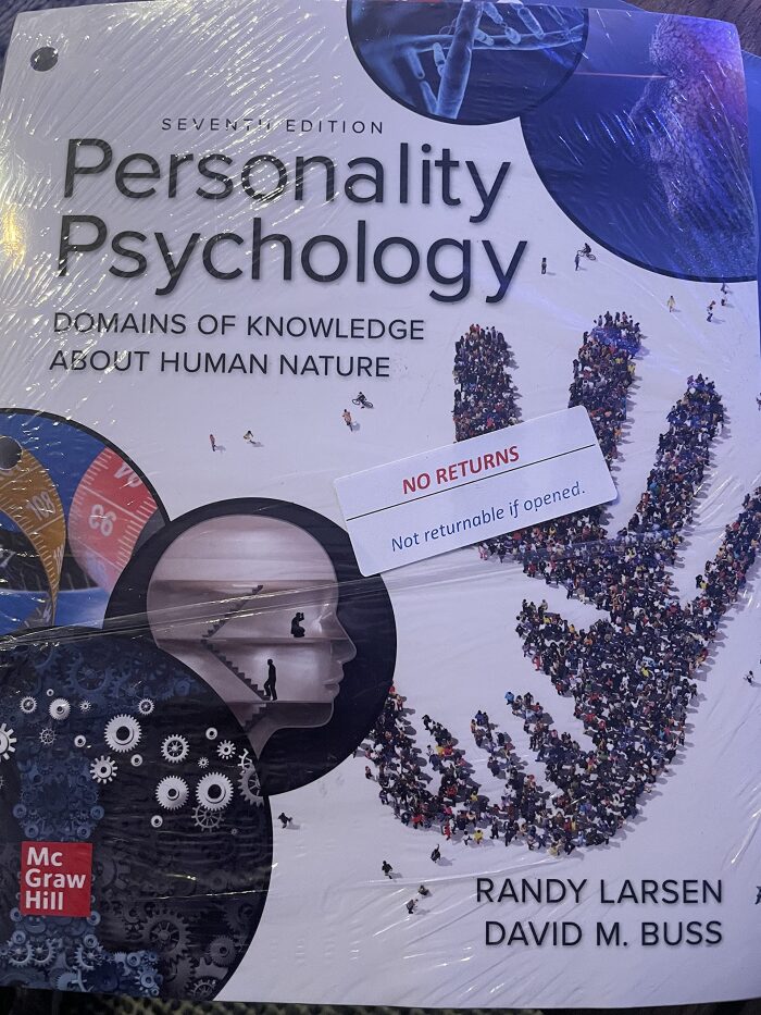 PERSONALITY PSYCHOLOGY