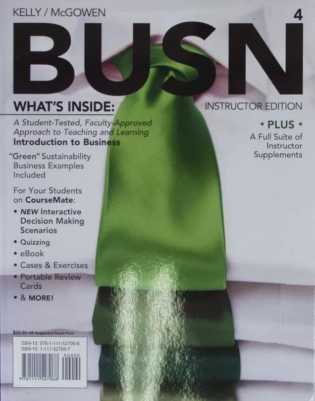 BUSN 4, Instructor Edition