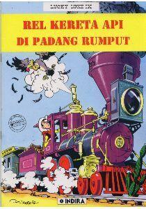 Rel Kereta Api Di Padang Rumput
