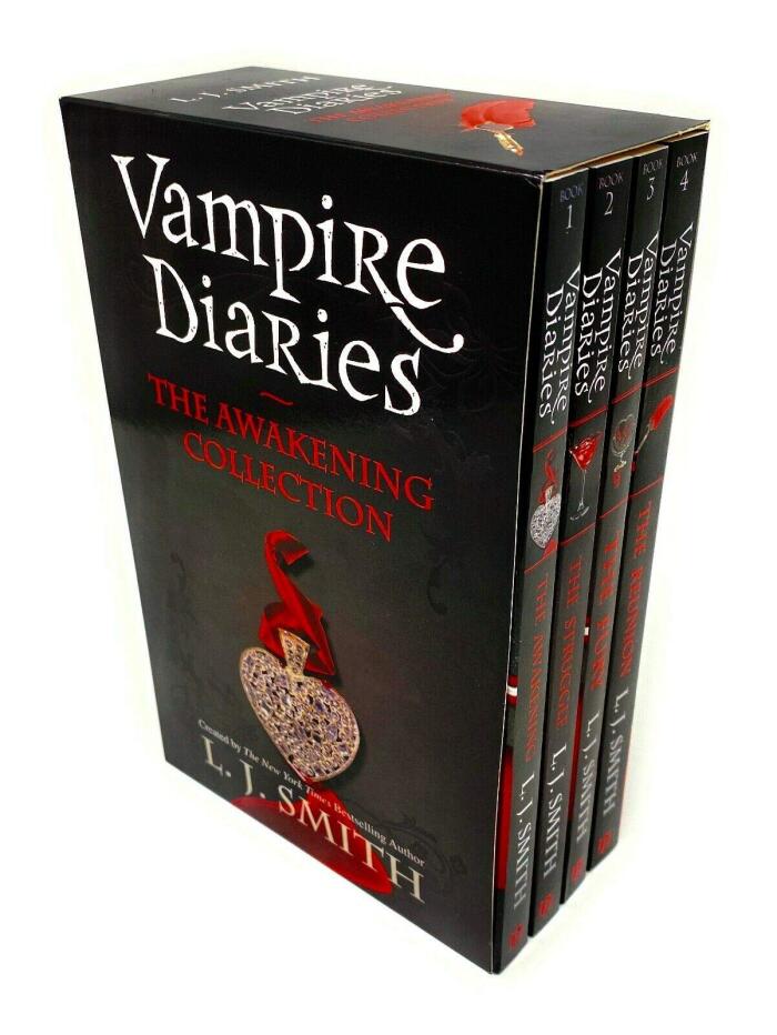 Vampire Diaries 4 Books The Awakening Collection Box Set by L. J. Smith