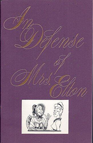 In Defense of Mrs. Elton