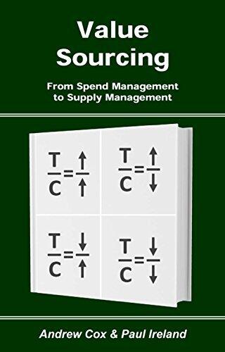 Value Sourcing: From Spend Management to Supply Management