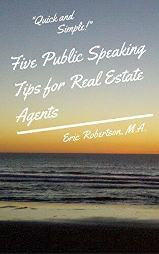 Five Public Speaking Tips for Real Estate Agents