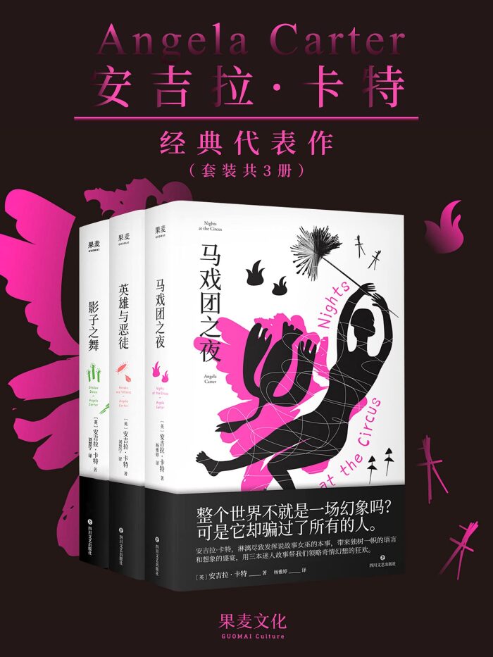 安吉拉·卡特经典代表作：英雄与恶徒+马戏团之夜+影子之舞（文学女巫安吉拉·卡特，用三本迷人故事带我们领略奇情幻想的狂欢）(套装共3册)