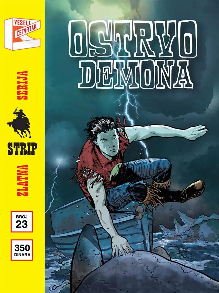 Zlatna Serija #23 Zagor: Ostrvo demona - Leteći manijak