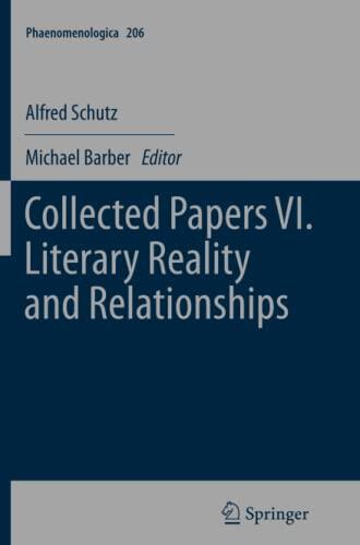 Collected Papers VI. Literary Reality and Relationships