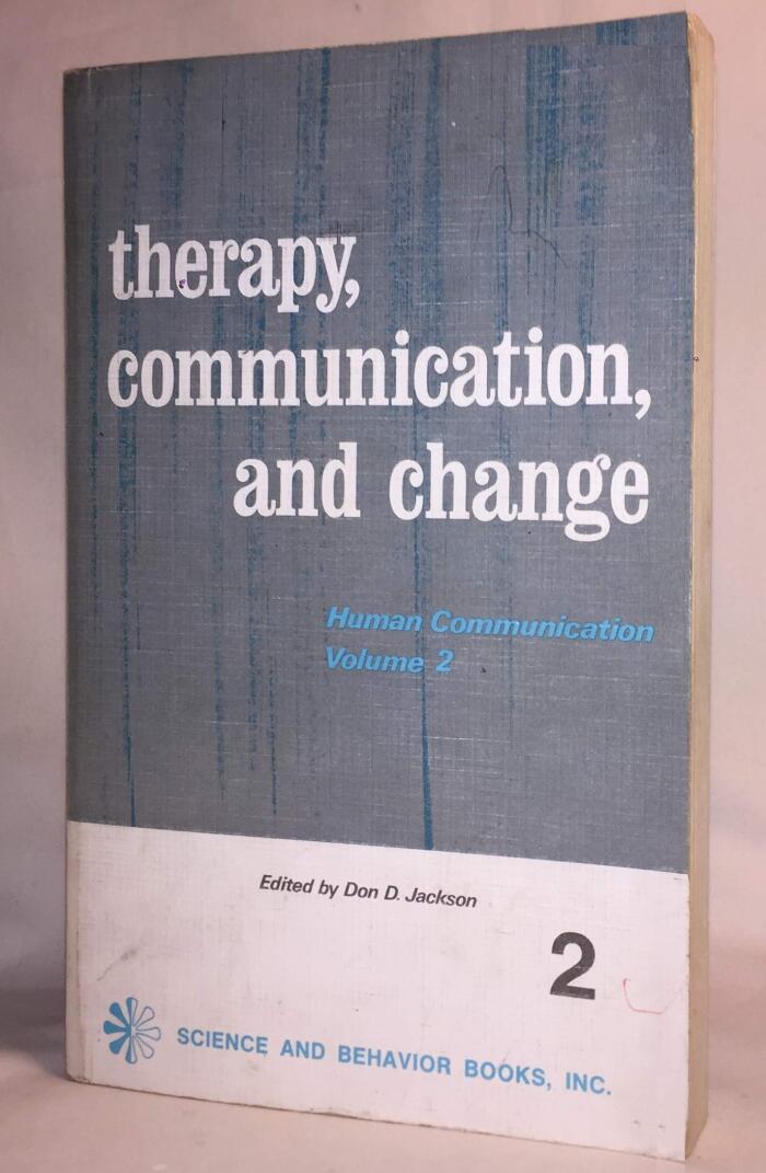 Therapy, Communication and Change