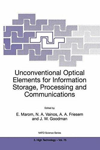 Unconventional Optical Elements for Information Storage, Processing and Communications: Proceedings of the NATO Advanced Research Workshop, Tel Aviv, ... ... Science Partnership Subseries: 3 Book 75)
