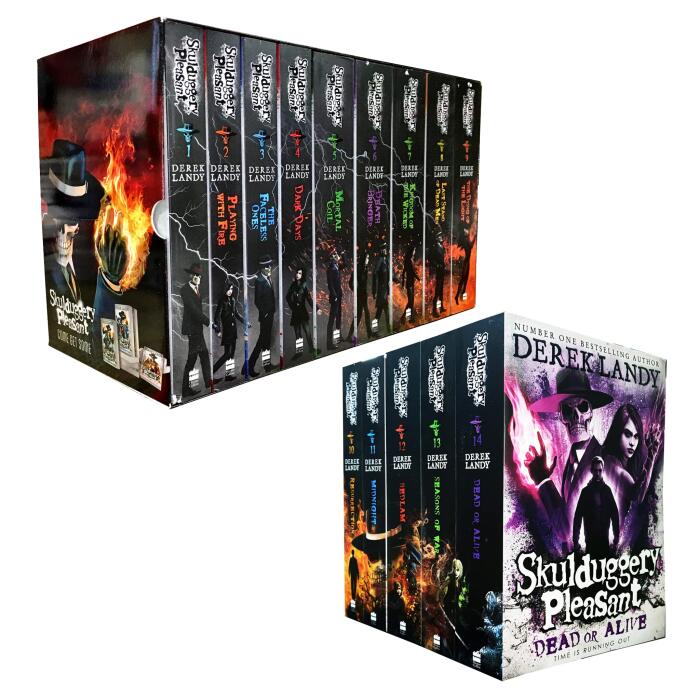 Skulduggery Pleasant Series 14 Books Collection Set By Derek Landy