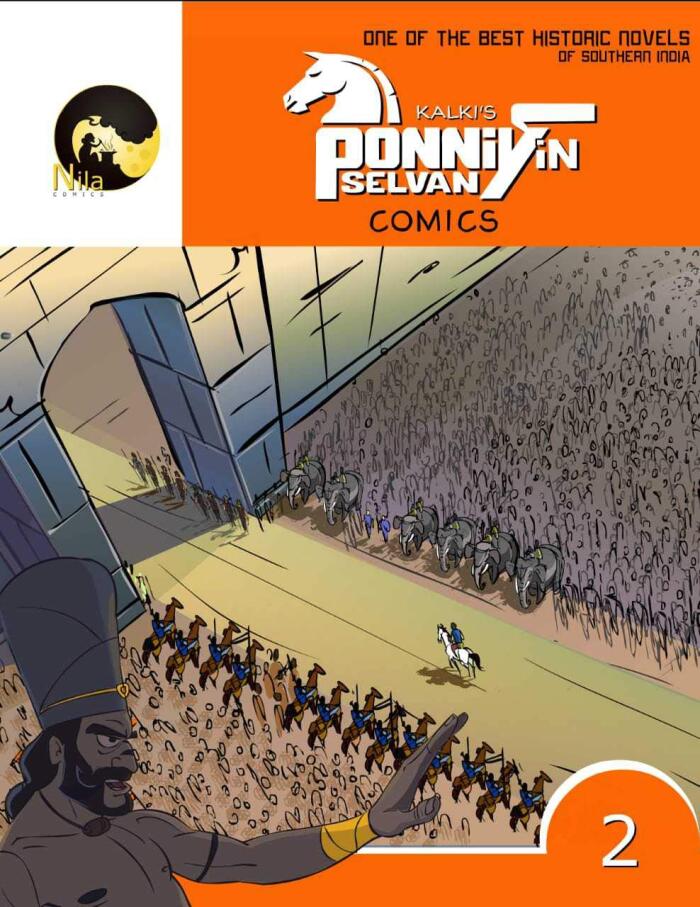 Ponniyin Selvan Comics Book Volume 2 English