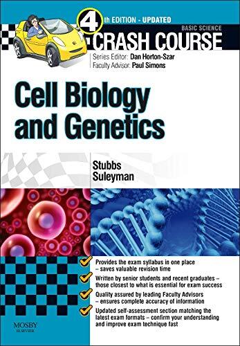 Crash Course Cell Biology and Genetics Updated Edition - E-Book