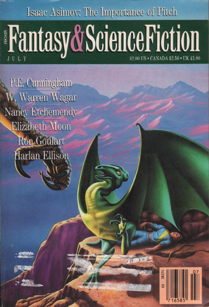 The Magazine of Fantasy & Science Fiction, July 1989