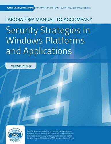 LM- SEC STRATS WINDOWS PLATFORMS & APPL 2E LAB MANUAL: .