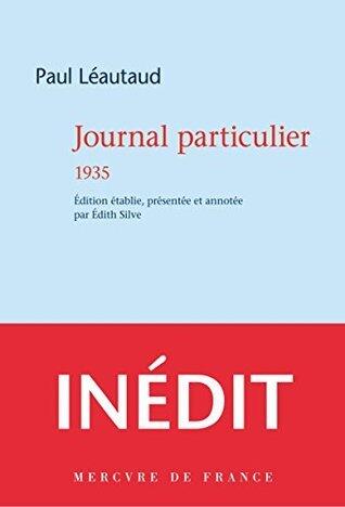 Journal particulier. 1935 (COLL BLEUE)