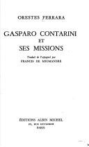 Gasparo Contarini et Ses Missions